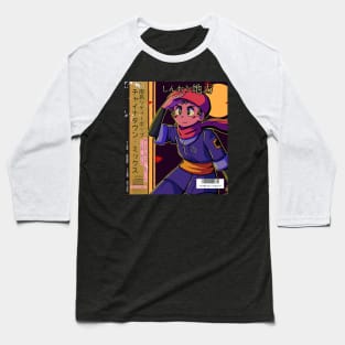 Retro Vaporwave 80s anime aesthetic Baseball T-Shirt